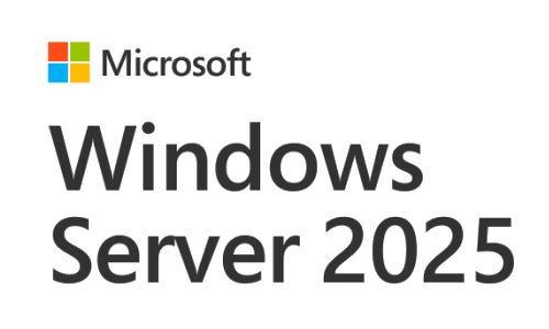 Microsoft Windows Server 2025 Standard, DVD, 16-Core, OEM 64-bit, engelsk