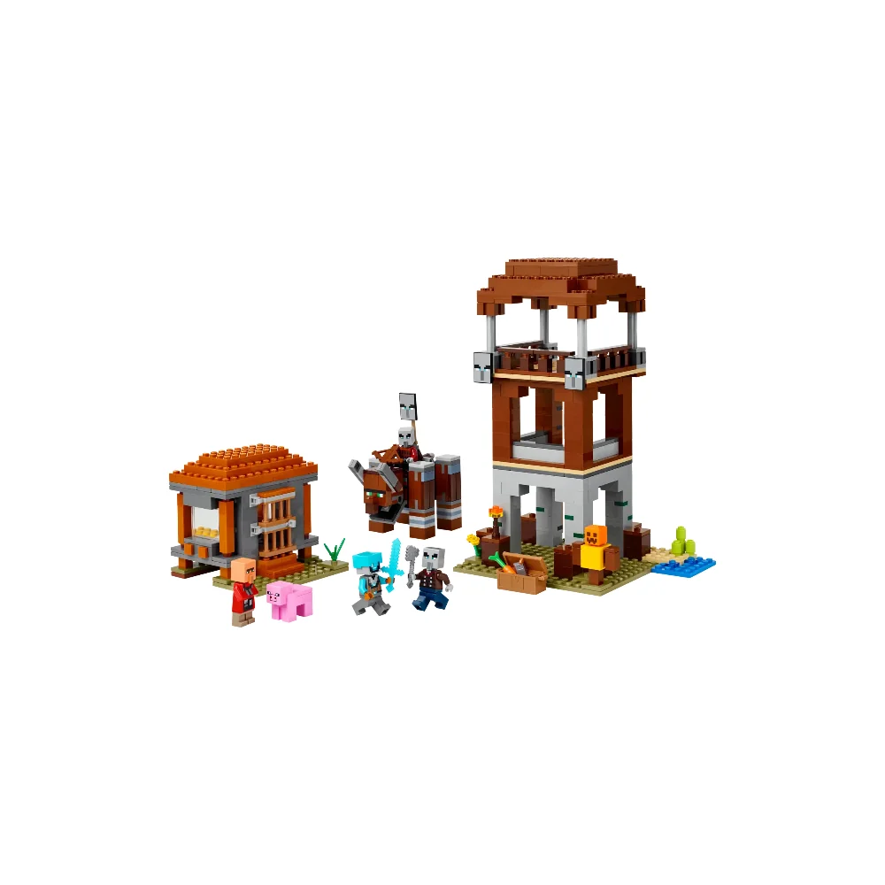 LEGO Minecraft Plundrarvakttorn och vildtjur 21278