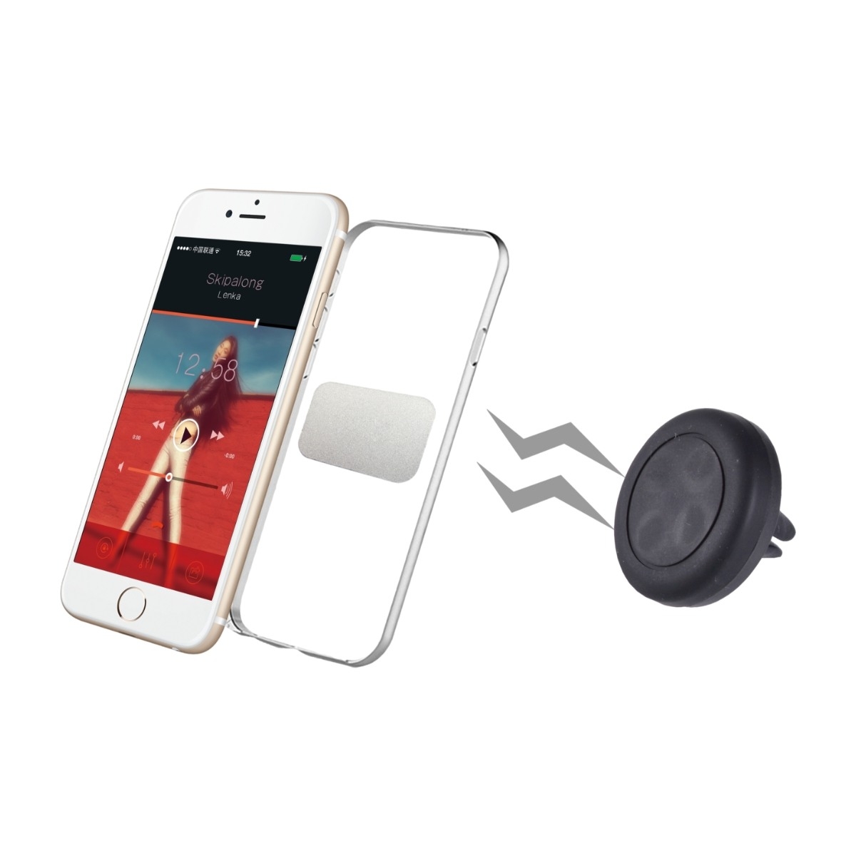Dacota Platinum Air Vent Mount magnet