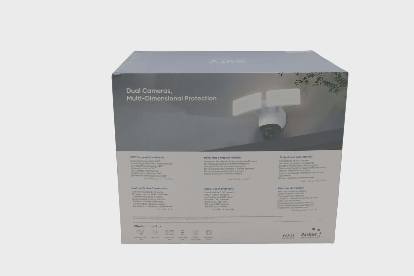 Eufy Floodlight Camera E340, bild 2