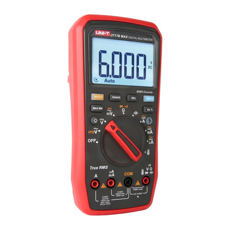 Uni-T True RMS UT17B MAX digital multimeter, bild 3