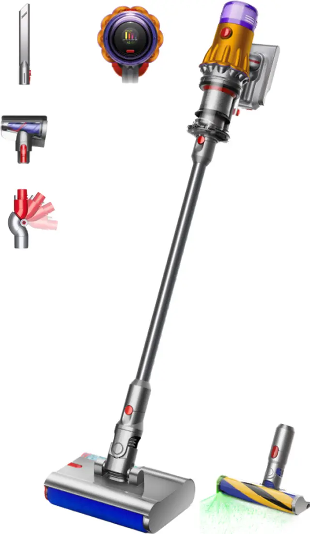 Dyson Detect Slim V12 påslös skaftdammsugare 630896-01 (beige)