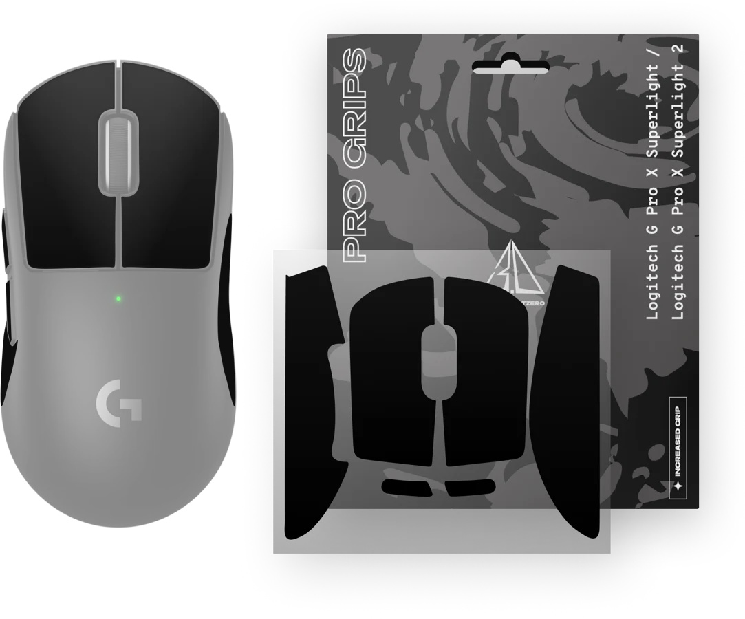 Threepointzero - Pro Grips - GPX Logitech Superlight/Superlight 2