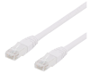 Deltaco UTP Cat 6 patchkabel 20m - Vit, bild 2