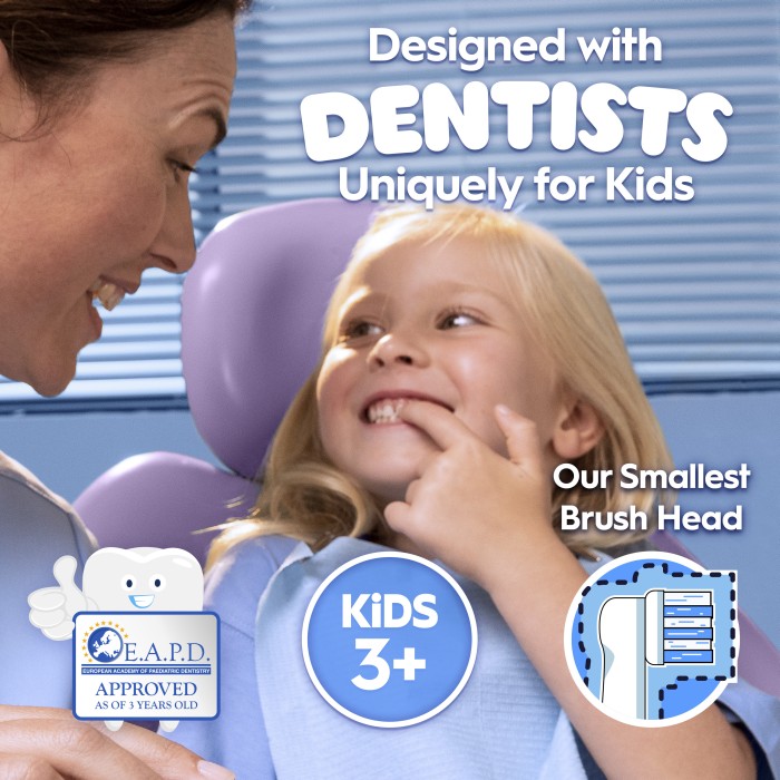 Oral-B Pro Kids Frozen-borsthuvuden, 4 st, bild 3