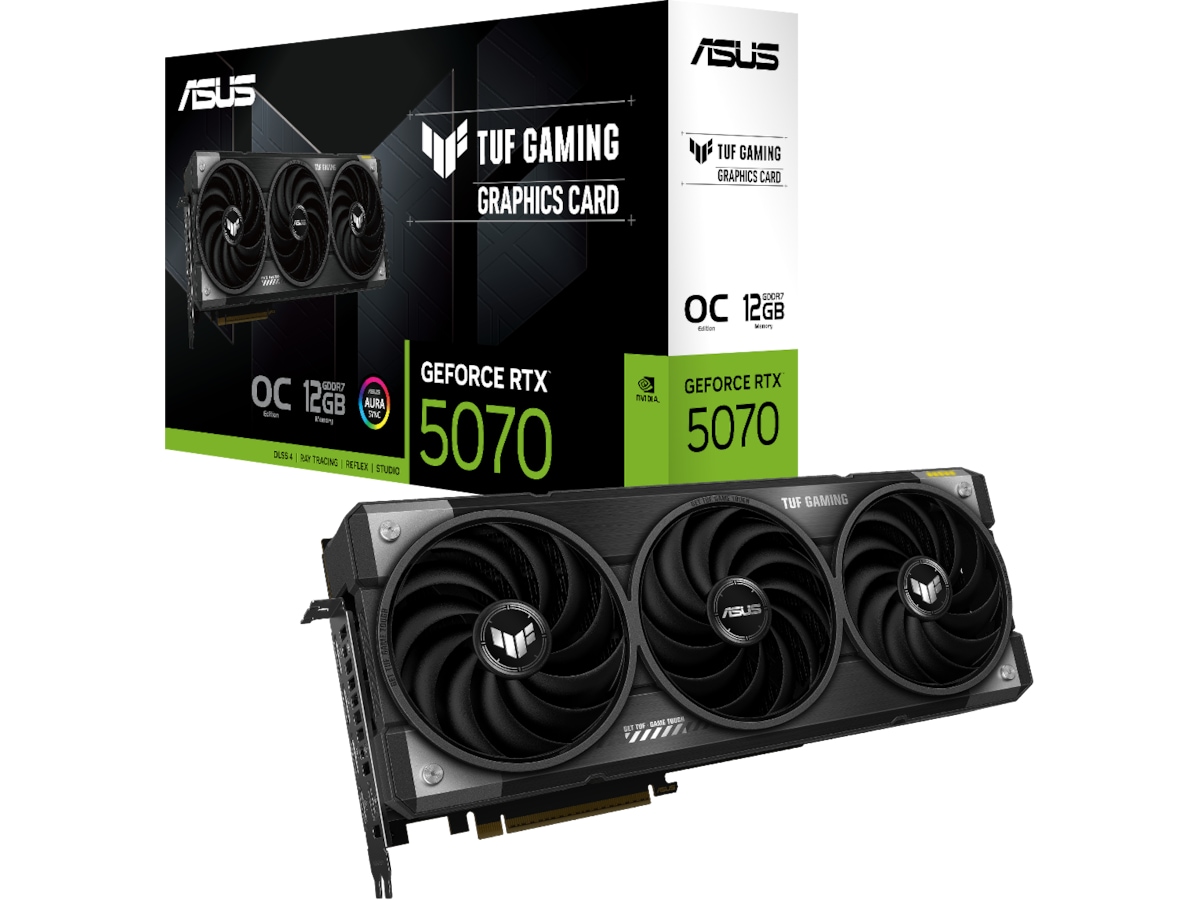 ASUS GeForce RTX 5070 12GB TUF OC grafikkort