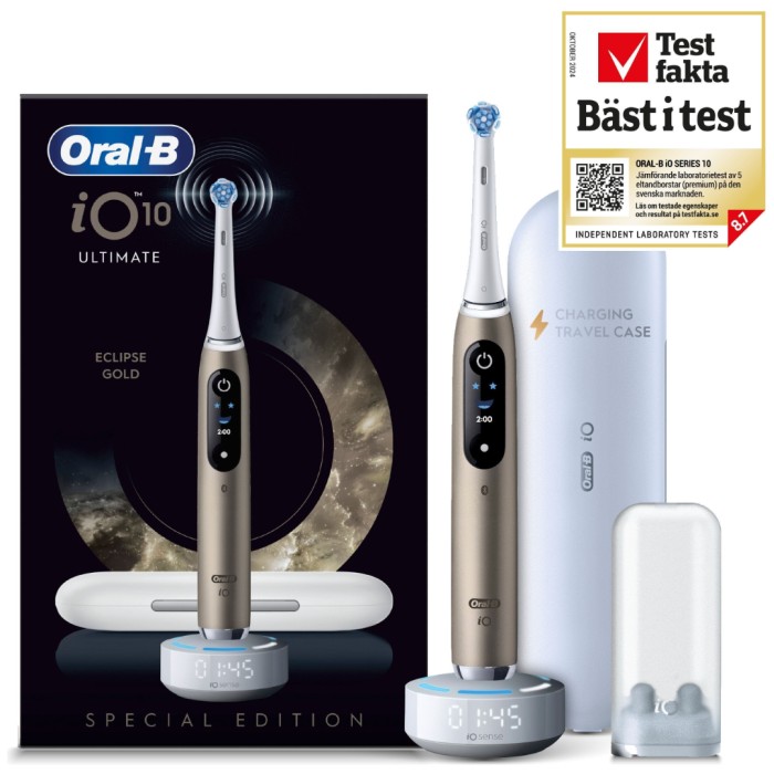 Oral-B iO10 Eclipse Gold eltandborste
