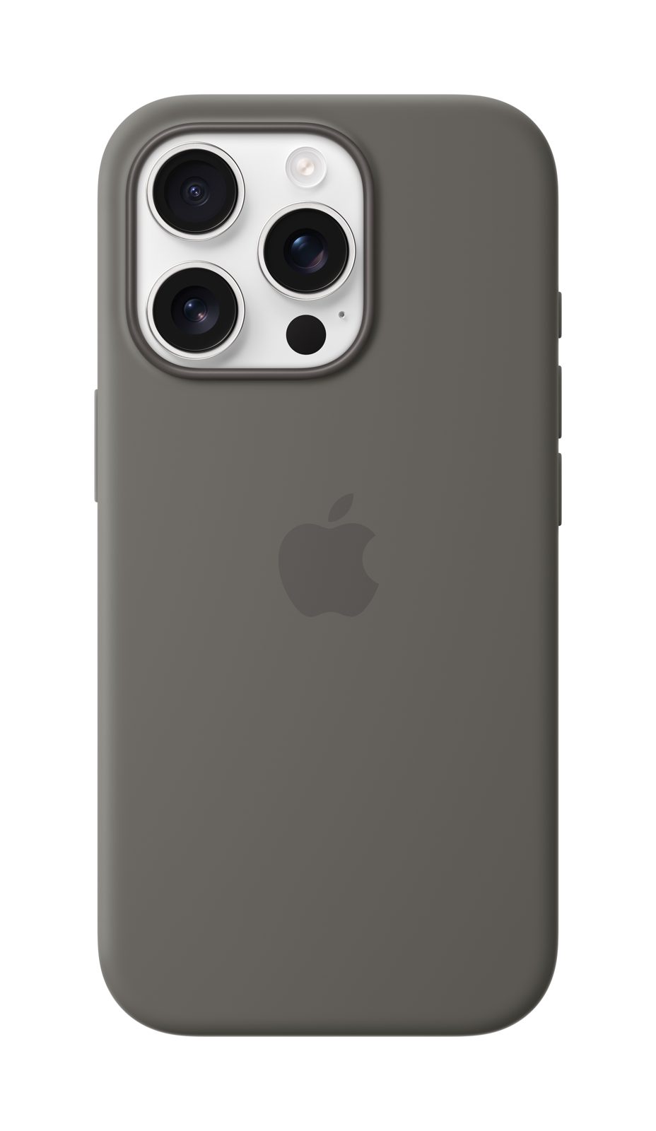 Apple iPhone 16 Pro silikonskal MagSafe, granitgrå, bild 2