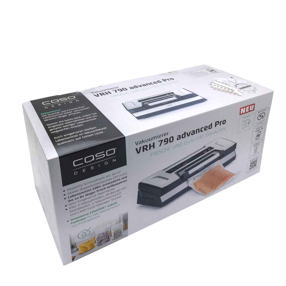 Caso VRH 790 vakuumförpackare 130 W med temperaturreglering Advanced Pro, bild 2