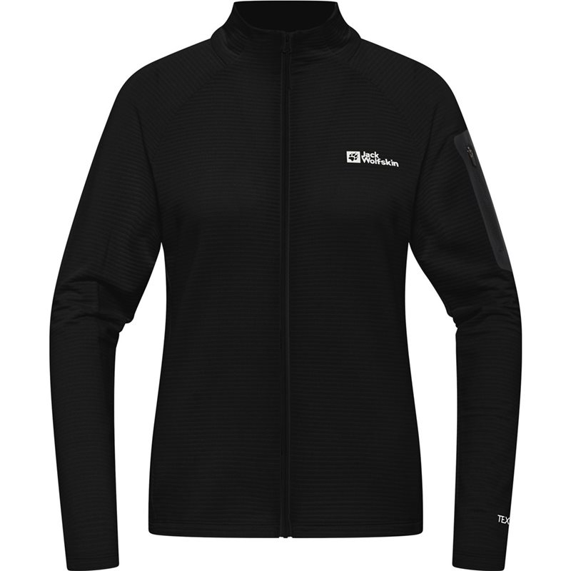 Jack Wolfskin Prelight Fz W Black - L
