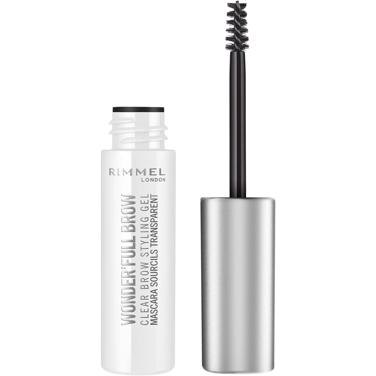 Rimmel Wonder'Full Brow Eyebrow Gel with Brush Clear Clear