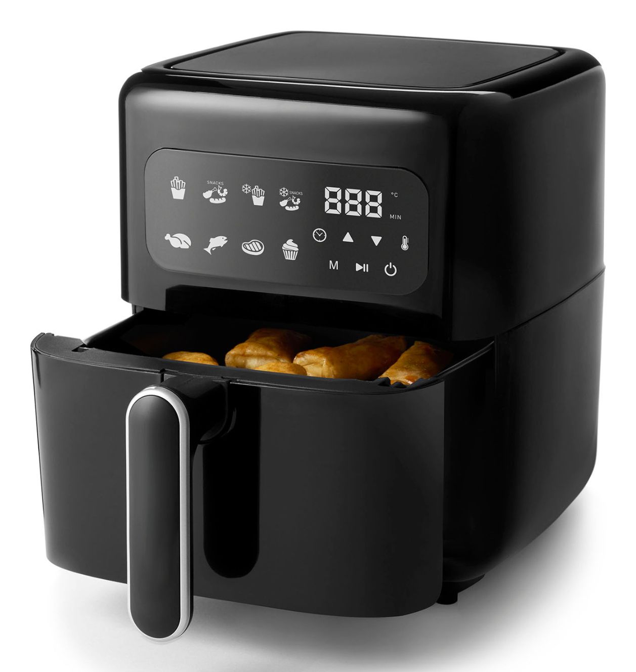 Fritel SnackTastic 4303, Varmluftsfritös, 2,8 l, 0,8 kg, 80 ° C, 200 ° C, 2 personer