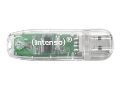 Intenso Rainbow Line 32GB Transparent