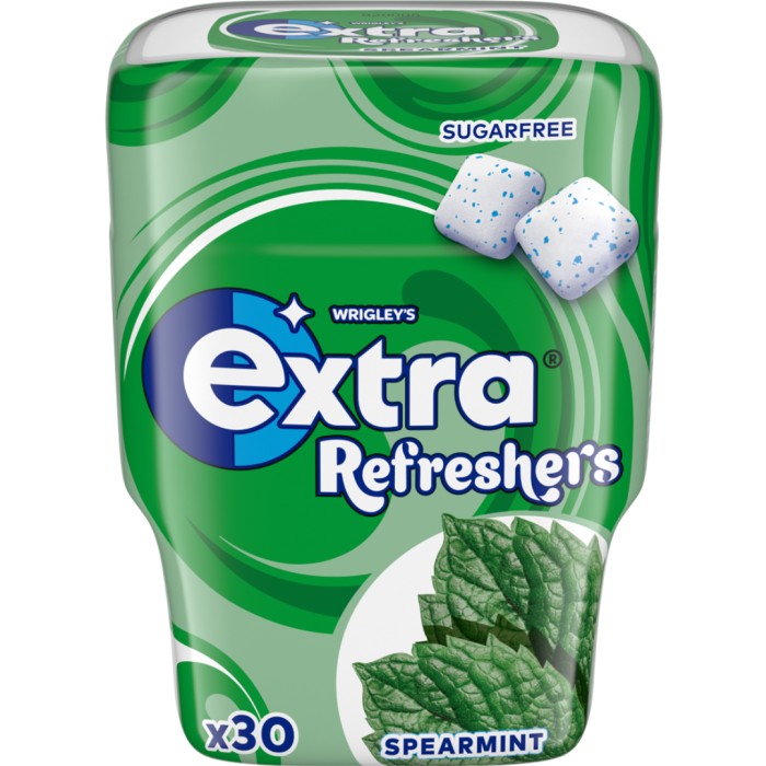 Extra Refresher Spearmint 30 bitar