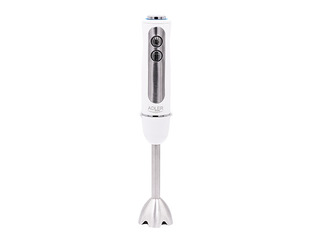 Adler AD 4625w, Stavmixer, 1500 W, Silver, Vit