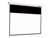 Reflecta CrystalLine Motor LUX - Projektorduk - takmontering, väggmontering - motoriserad - 132 (335 cm) - 16:9 - Matte White
