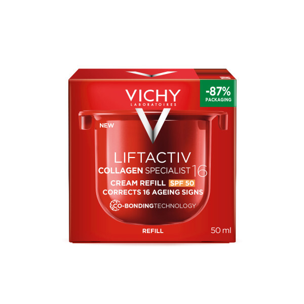 Vichy Refill Liftactive Collagen 16 Specialist Day Cream SPF50 50 ml, bild 2