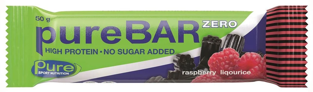 Pure Bar Zero Raspberry Liquorice 50 g