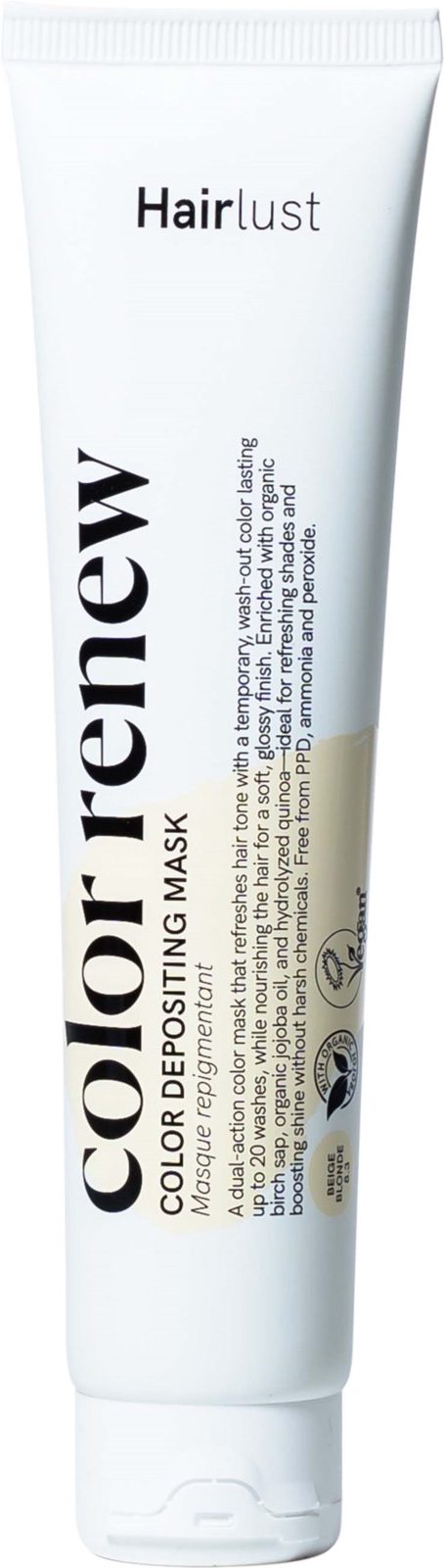 Hairlust Color Renew Color Depositing Mask Beige Blonde, bild 2