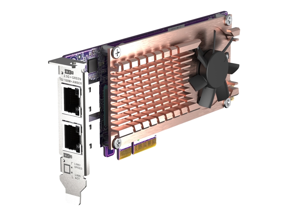 QNAP QM2 series Card 2 x PCIe 2280 M.2
