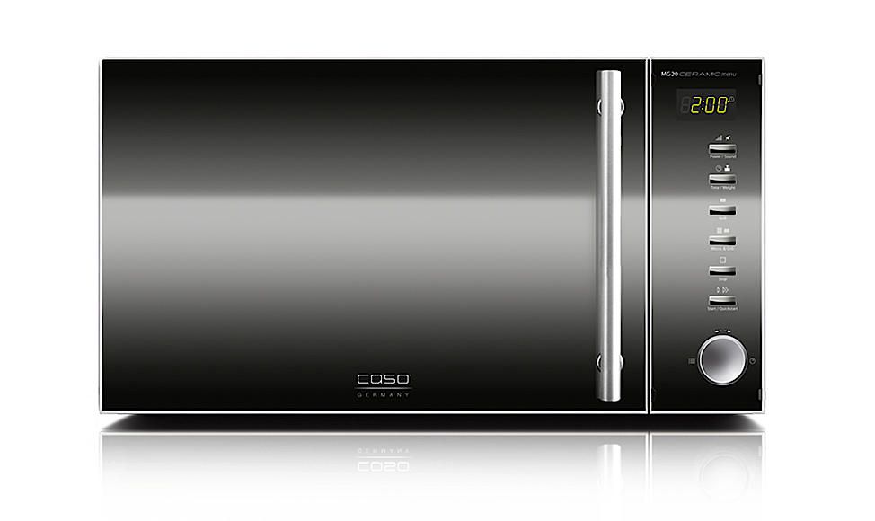 Caso MG 20 Cube mikrovågsugn med grill 20 L 800 W, silver