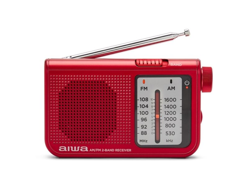 Aiwa RS-55RD, Personlig, Analog, AM, FM, 88 - 108 MHz, 530 - 1600 kHz, 5.7 cm