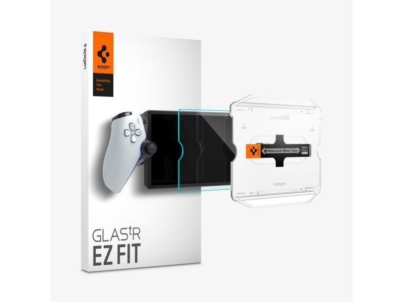 Spigen Glass tR EZ Fit - PlayStation Portal Remote Player - Miscellaneous Tillbehör till spelkonsol - PlayStation Portal