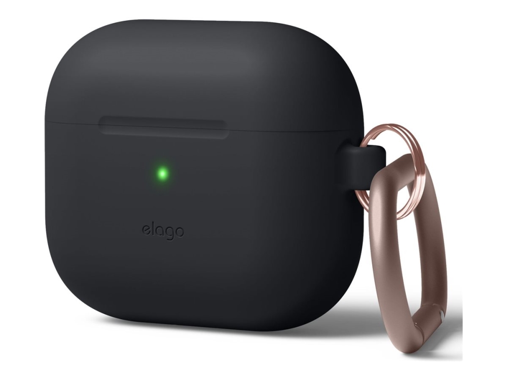 AirPods 3 Silikonfodral Svart