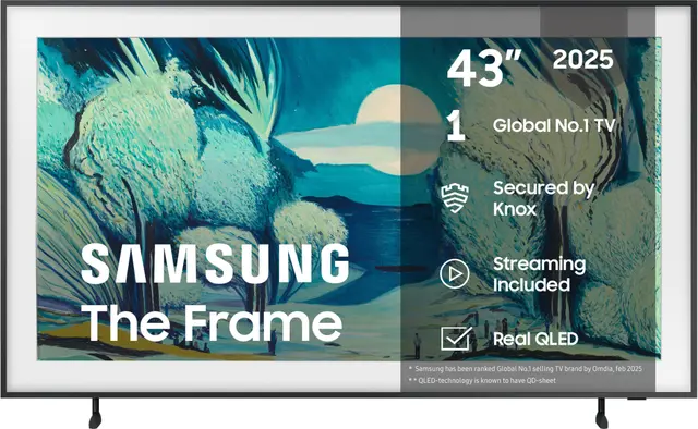Samsung 43" The Frame LS03FA QLED 4K Smart TV (2025)