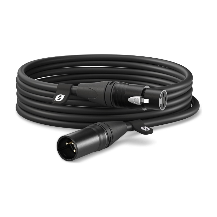 RØDE XLR-kabel 6 m, svart