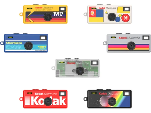 Kodak Charmera digital nyckelringskamera, flerfärgad, bild 2