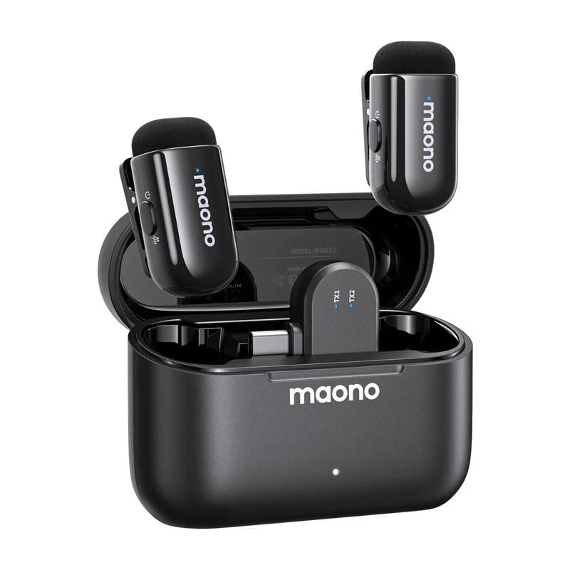 Maono WM622 PC2 Wireless Lavalier Microphone, bild 3