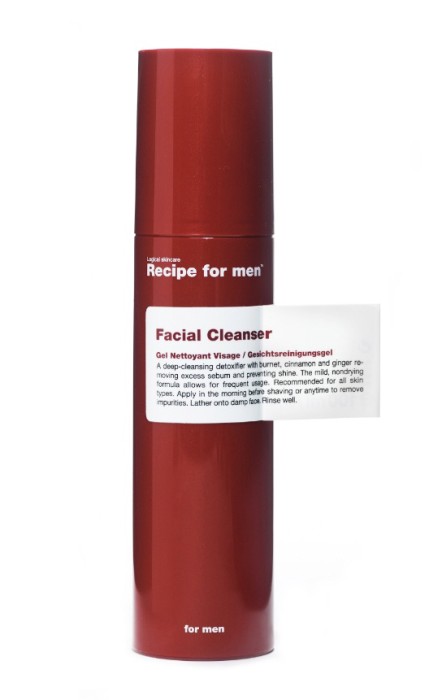 Recipe for men Facial Cleanser 100 ml, bild 3