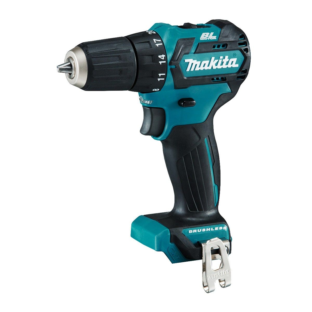 Makita DF332DZ borrskruvdragare 12 V 21 Nm, utan batteri och laddare