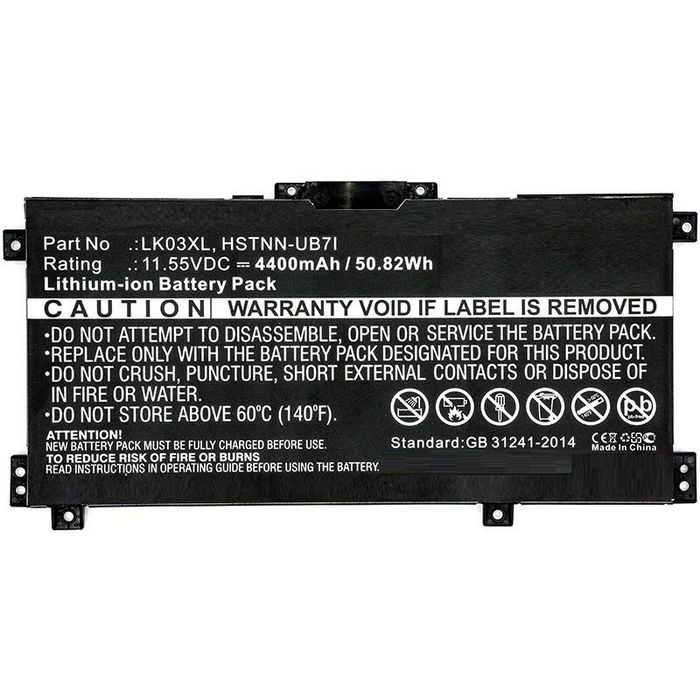 CoreParts - laptop battery - Li-Ion - 4400 mAh - 50.8 Wh
