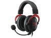 Kingston HyperX Cloud II Gaming Headset för PC/PS4/Mac/Mobile, 7.1 surround, USB/3,5mm - Svart/Röd