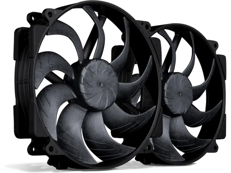 Noctua NF-A14x25r G2 140mm PWM Sx2-PP fläkt (2-pack, svart), bild 3