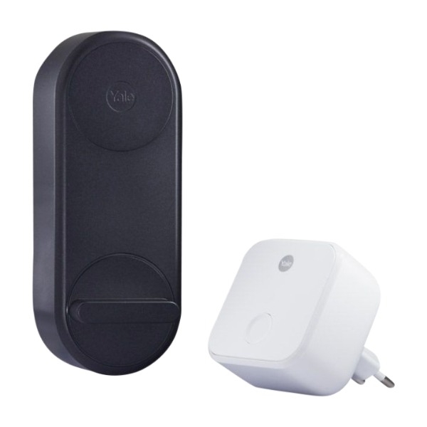 Yale Linus Home Scan Smart dörrlås svart, black