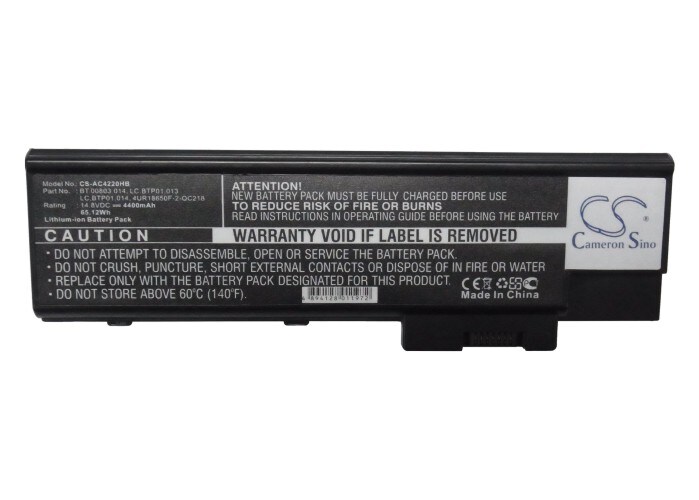 Batteri till Notebook, Bärbar dator för Acer Aspire 3661WLMi, Aspire 3682WXC m.fl., bild 5