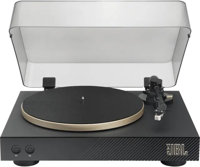 JBL Spinner BT skivspelare, svart/guld