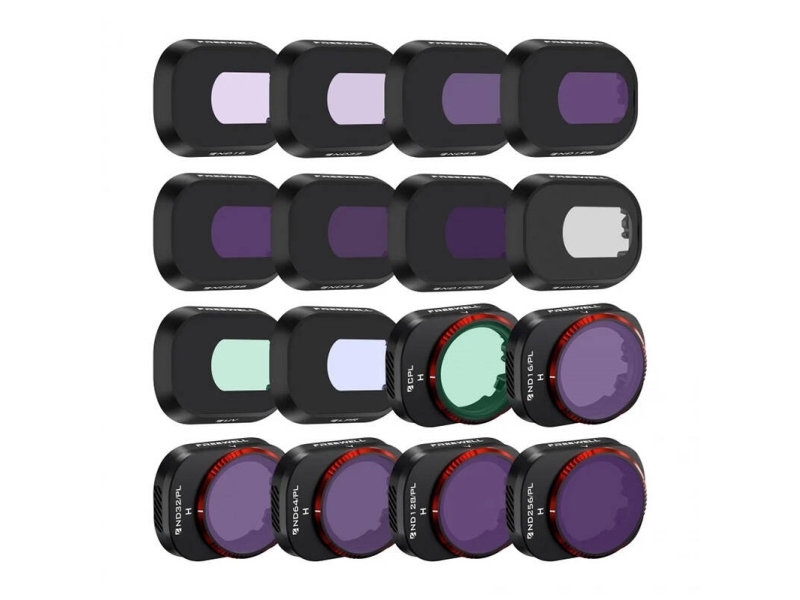 Freewell set med 16 filter till drönare DJI Mini 4 Pro Mega Pack