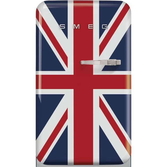 Smeg 50's Style FAB10LDUJ5 kylskåp med frysfack, Union jack