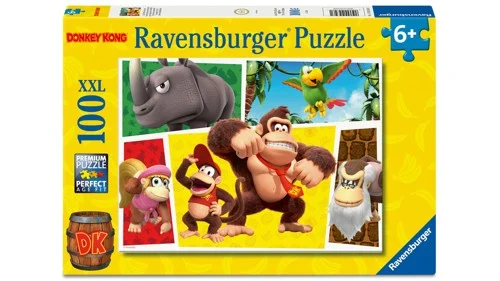 Ravensburger Donkey Kong Puzzle Monkeys are Loose XXL (100 Bitar), bild 3