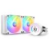 NZXT Kraken Elite RGB 240, 2x120 mm fläktar - Vit