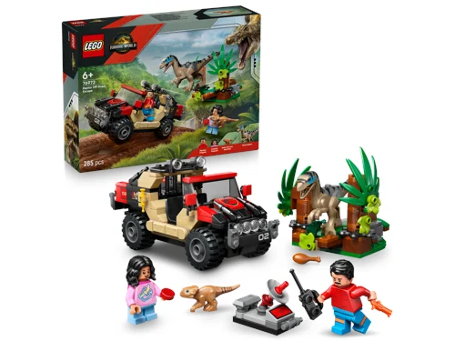 LEGO Jurassic World Terrängflykt med raptor 76972, bild 2
