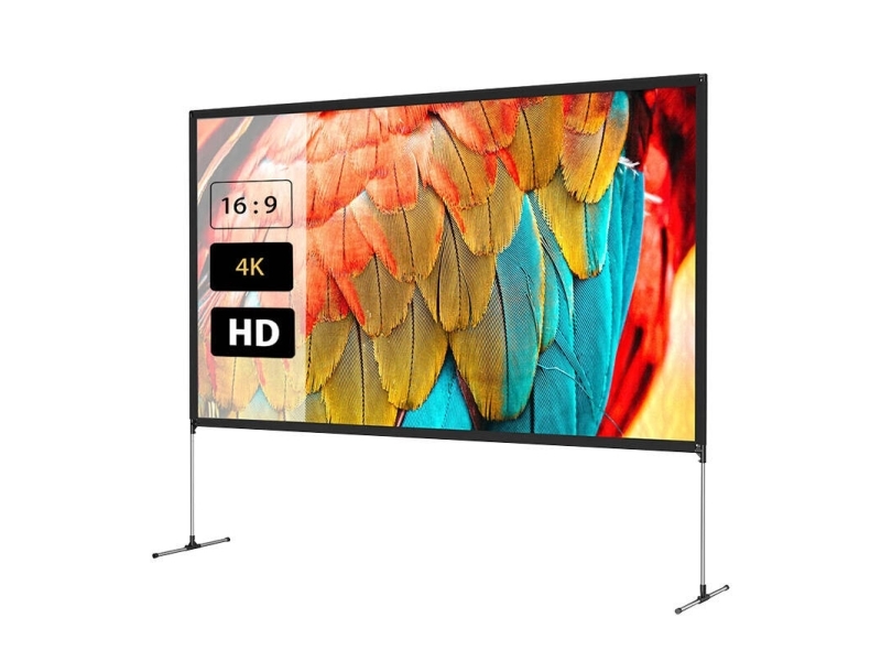 BlitzWolf BW-VS6 bärbar projektskärm 120"