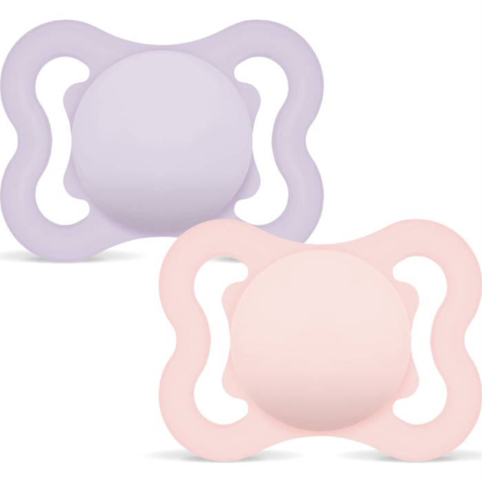 MAM Air Silk 0-6m Pink, 2 st