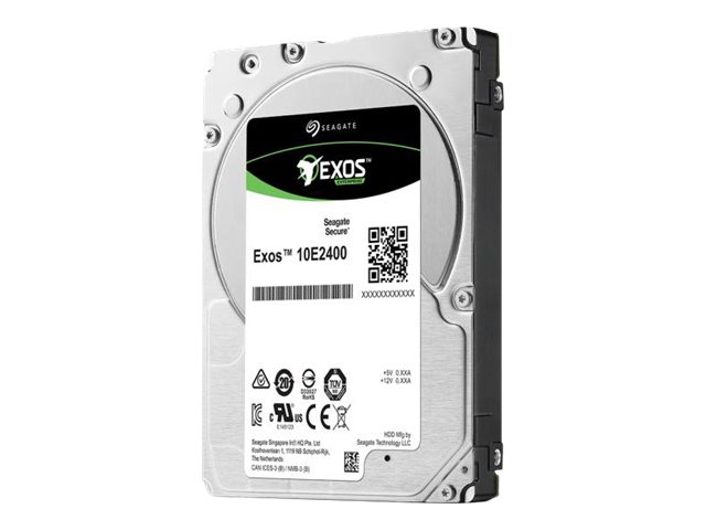 Seagate Exos 10E2400 ST1200MM0009 - Hårddisk - 1.2 TB - inbyggd - 2.5 SFF - SAS 12Gb/s - 10000 rpm - buffert: 128 MB