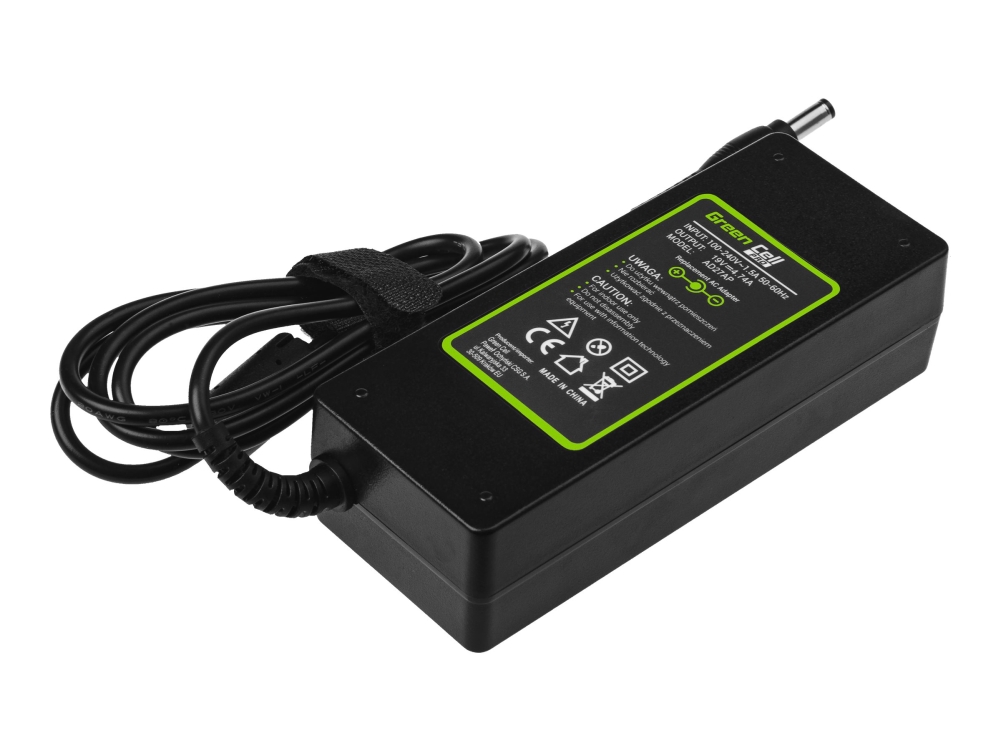 Green Cell PRO laddare / AC Adapter till Asus K50IJ K52 X53S K53S Toshiba Satellite A200 A300, bild 3