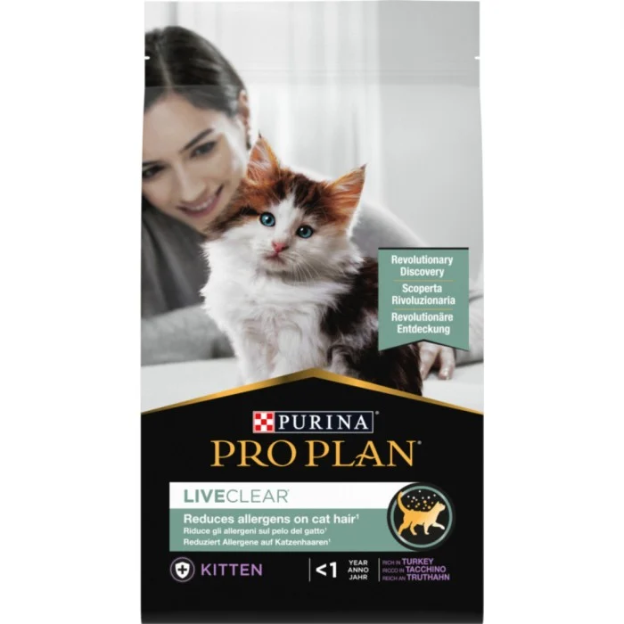 Purina Pro Plan LiveClear Katt < 1 år 1,4 kg